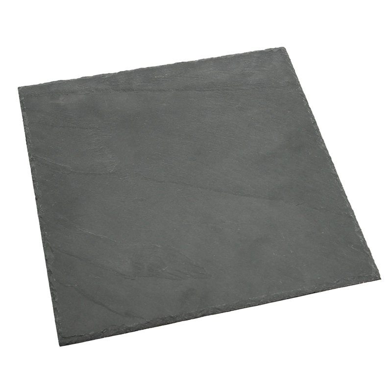 Creative Home Slate Cheese Board, 0.25" H x 12" W x 12" D