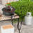 17" Portable Gas Fire Pit With Folding Legs & Removable Grill Carrying Bag