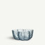 Crackle Handmade Circular Glass Decorative Bowl