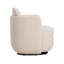 Chaise pivotante en velours vert menthe Wolfie-114318254