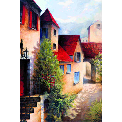 " Tuscan Street " Painting Print