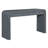 Rustic Console Table With Fluted Drawer Front-769769497