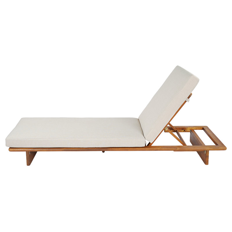 Chaise longue d'extérieur réglable Corbett Mid-Century, 2