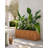 Barros Solid Cedar Rectangular Planter Box with Drainage Holes-2088857658-2102627043