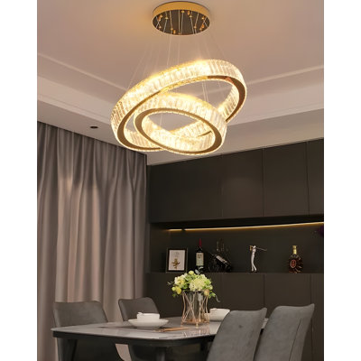 Bennfield 2 - Light Integrated LED Chandelier