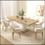 Table de salle à manger extensible pour 6 à 10 personnes avec effet de bois vieilli, 160 à 200 cm, parfaite pour les réunions de famille et les réceptions