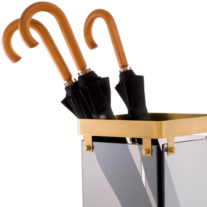 Heston Glass Freestanding Umbrella Stand