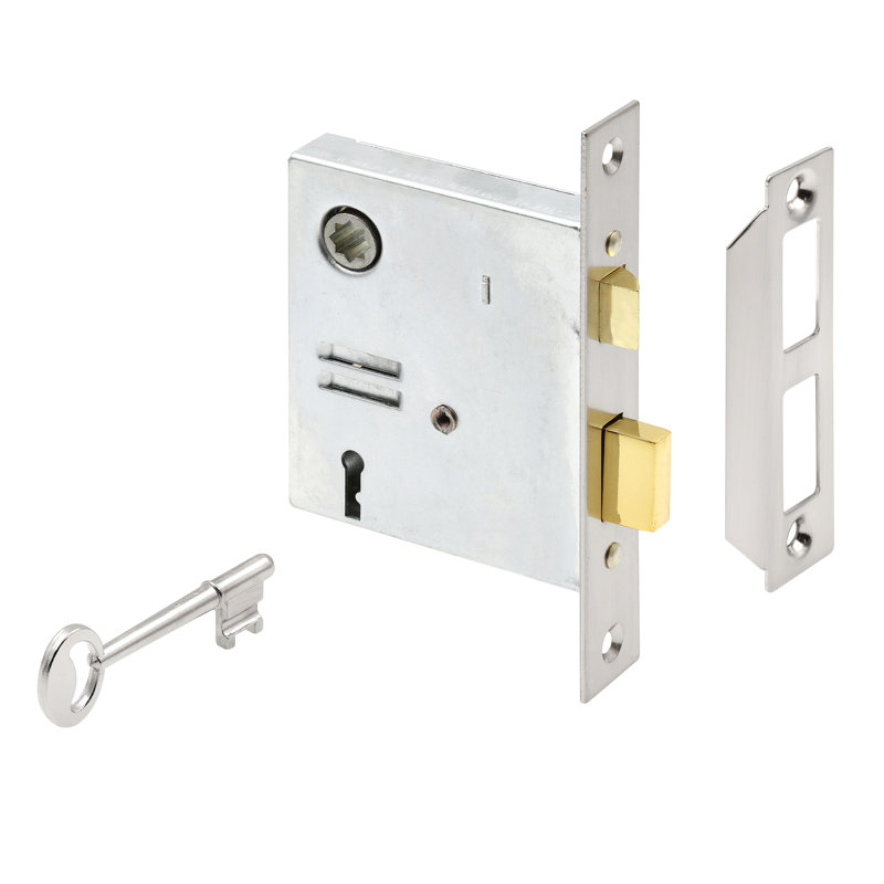Serrure à mortaise Prime-Line, Nickel satiné
