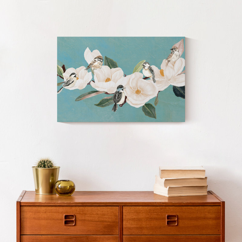 Impression sur toile Magnolia Serenade, H 12 po x l 18 po