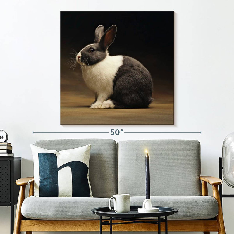 Crowle Rabbit, 33" H x 33" W