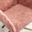 Chaise de bureau, chaise de bureau à poils de lapin artificiel, chaise de bureau pivotante et chaise de coiffeuse réglable-1917518612