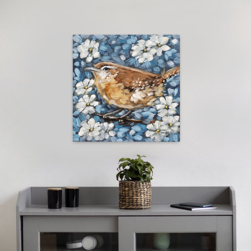 Arbre de printemps, chant contemporain, art printanier, H 18 po x l 18 po