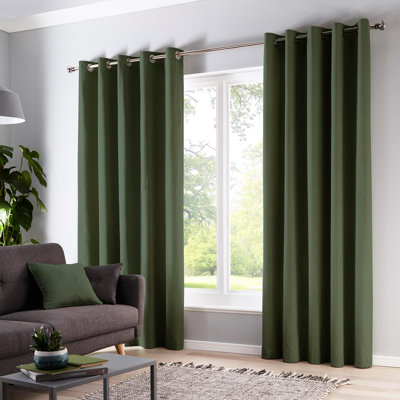 Cannes 100% Cotton Blackout Sliding Panel Pair