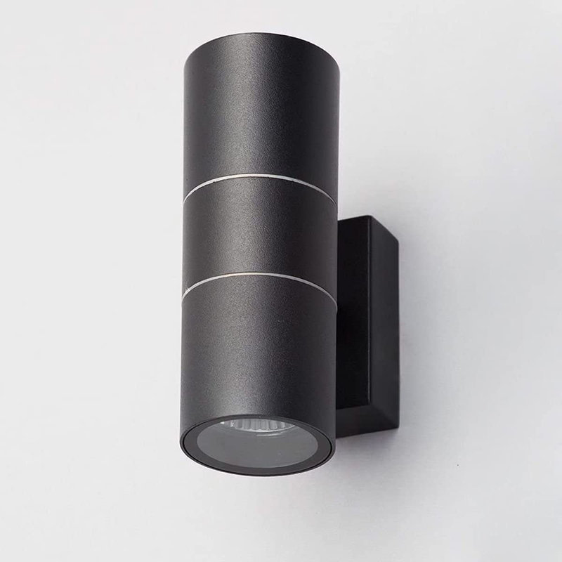 Mull 2 - Bulb Outdoor Sconce, Black