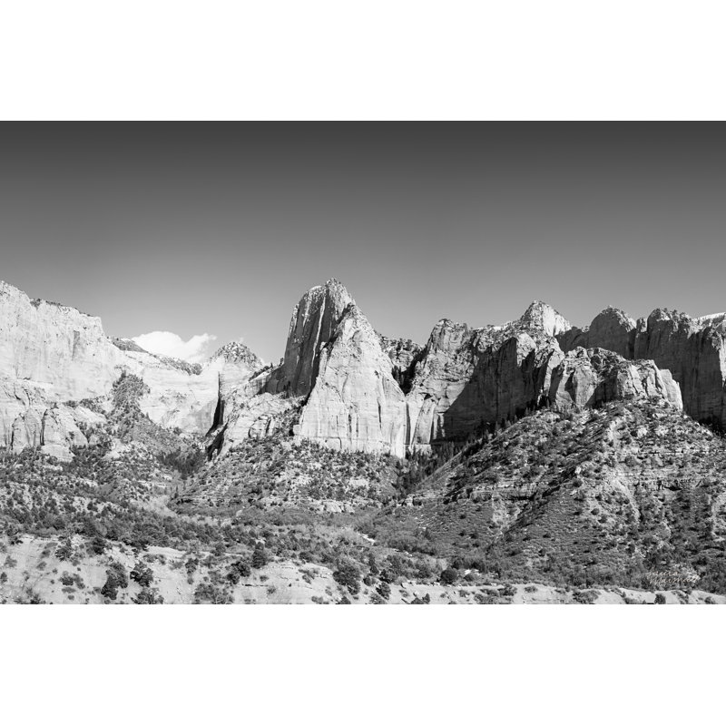 Kolob Canyons II by Laura Marshall - No Frame Print on Canvas, 81cm H x 122cm W x 3.8cm D