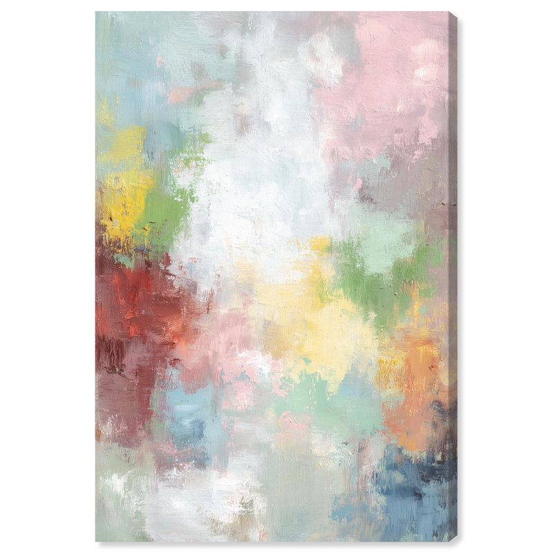 "Pastel Cloudburst", reproduction d'art sur toile par Art Remedy, H 15 po x l 10 po, Toile tendue avec châssis