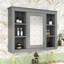 Eversole Wall-Mounted Bathroom Medicine Cabinet with Mirror and Concealed Storage-736200512