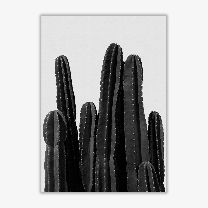Cactus - Print, No Frame, 30 cm H x 21 cm W x 1 cm D