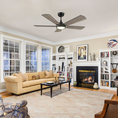 Billylee 52'' Ceiling Fan with LED Lights