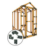 Ensemble de serres de l 4 pi X p 6 pi