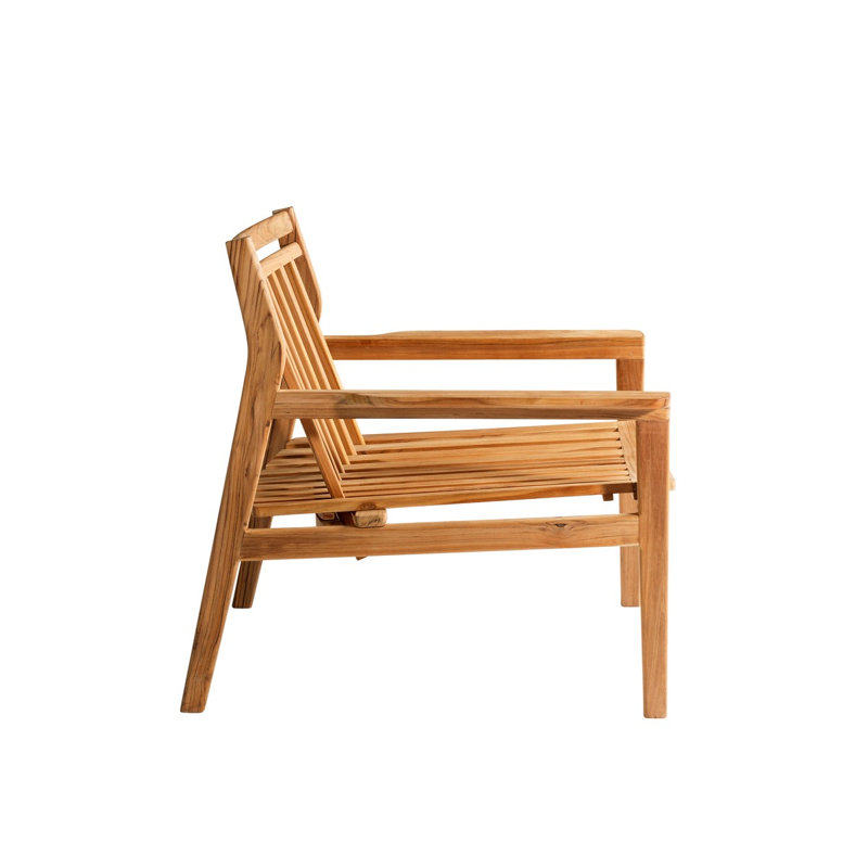 Sammen Outdoor Teak Lounge Chair
