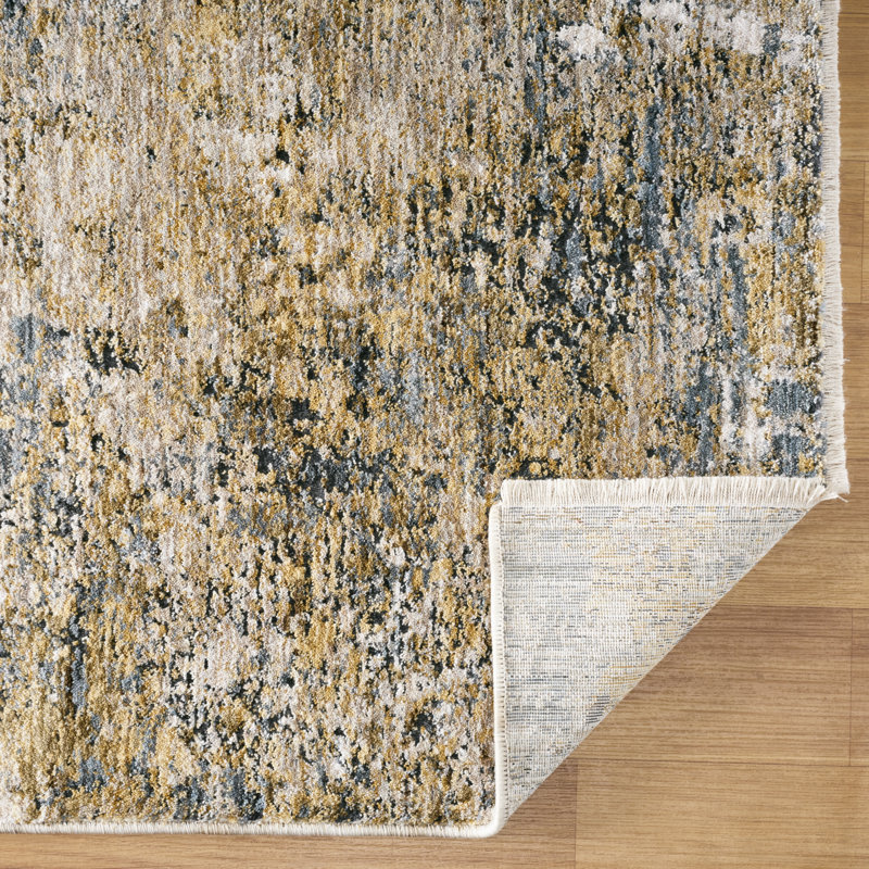 Tapis Ares, Gold, Rectangle 8'6" x 11'10"