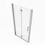 Porte de douche pivotante universelle à ajustement de 1 3/8 po avec finition en verre trempé de 1/4 po 3272-125362286