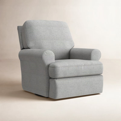 Aubry Upholstered Swivel Reclining Glider