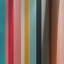 Rideau occultant en velours rayé de style Mid-Century à rayures pastel - 1 panneaux-107539564