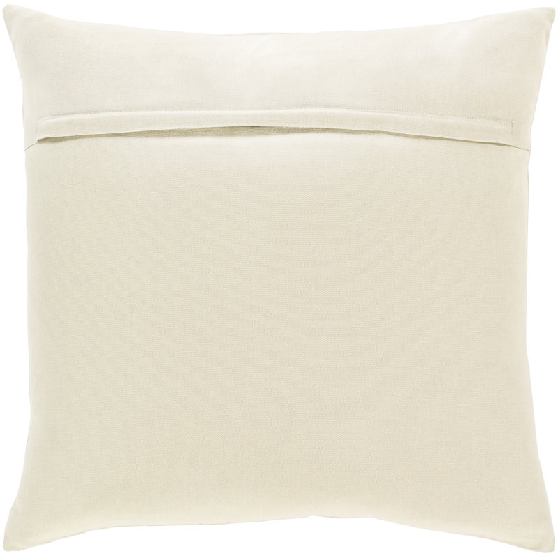 Geometric Cotton Pillow Cover, 22" x 22", Polyester