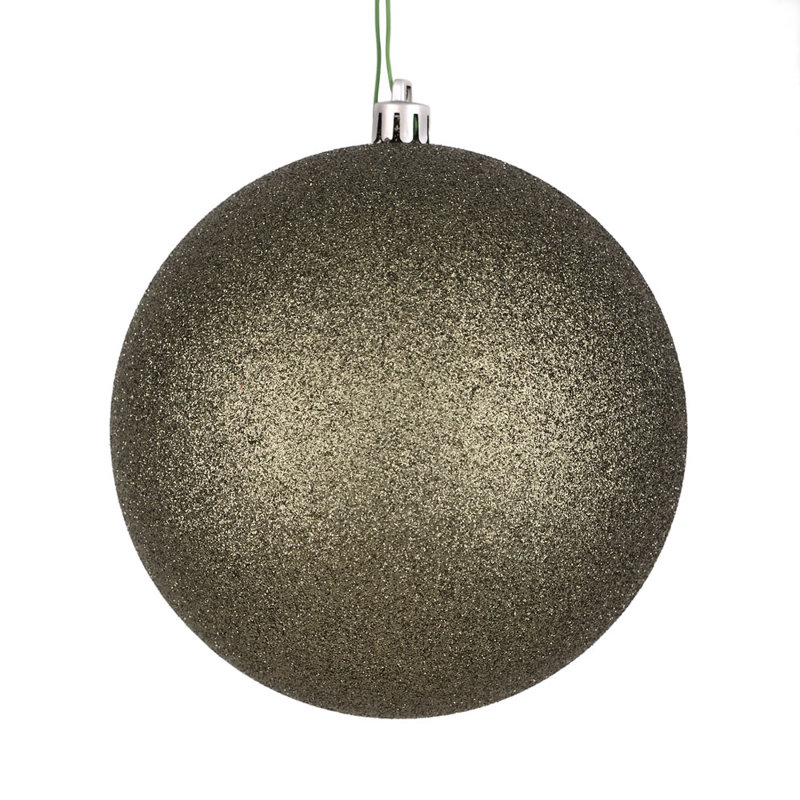 Ornement boule des Fêtes, Calcaire, H 2,4 po x l 2,4 po x P 2,4 po