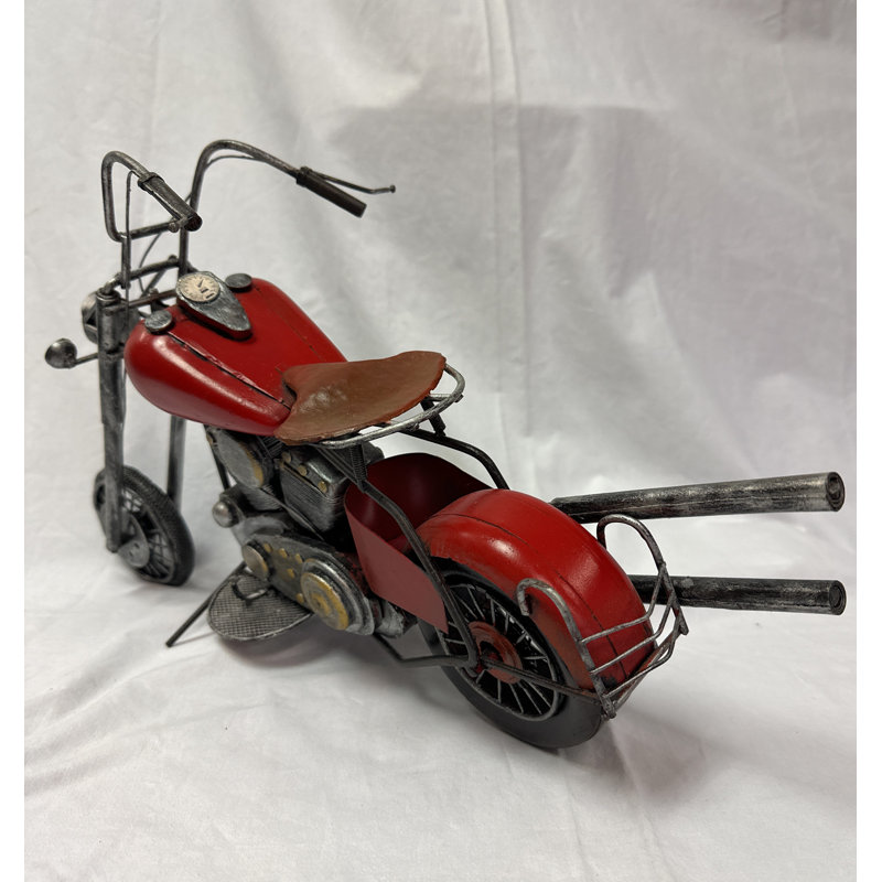Hand Made Metal Motorcycle Model