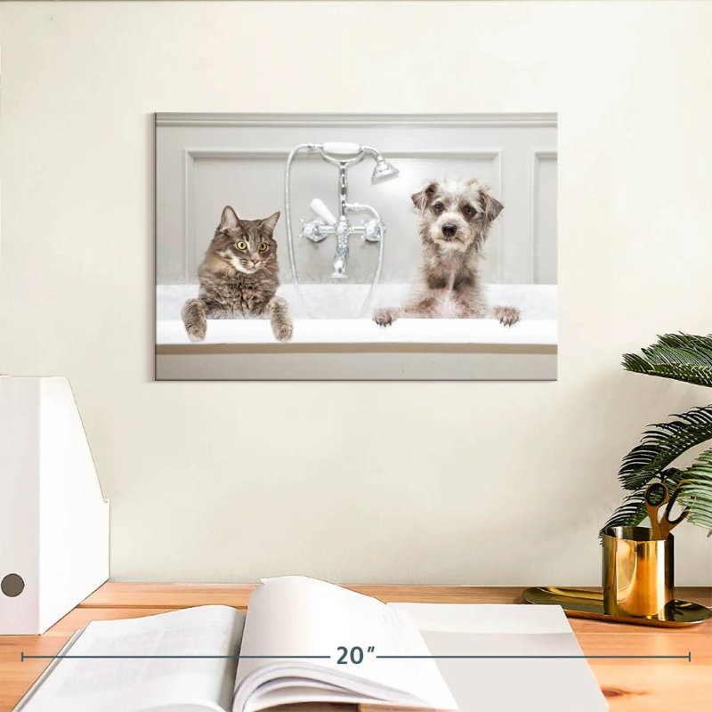 Bain de luxe pour animaux, H 8 po x l 12 po