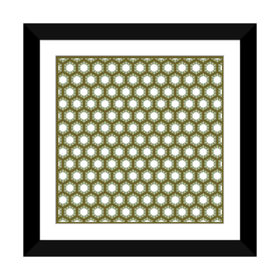 Albree Modern Honeycomb, impression sur toile
