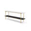 Lynk 72'' W Marble Console Table