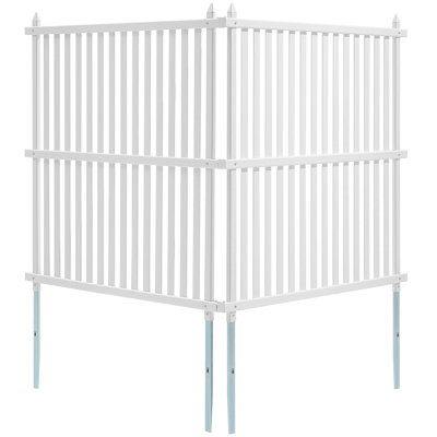 48" W X 48" H Vinyl Privacy Fence Panels
