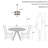 Ifill 4-Light Dimmable Drum Chandelier 