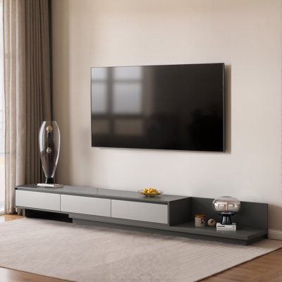 Meuble télé extensible l 78,7 po avec trois tiroirs Owens