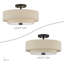 Grande semi-encastrée 3 lumières Ashani-122725069