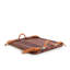 Western Frontier Solid Wood Rectangle Decorative Tray