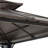 Sunjoy Hardtop Gazebo 10 x 12 ft. Outdoor Gazebo, Heavy Duty Steel Frame Gazebo, Double Roof Metal Gazebo with Ceiling Hook and Removable Netting Sidewalls-87748724