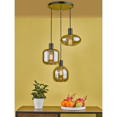 Balduina 3 - Light Black Pendant