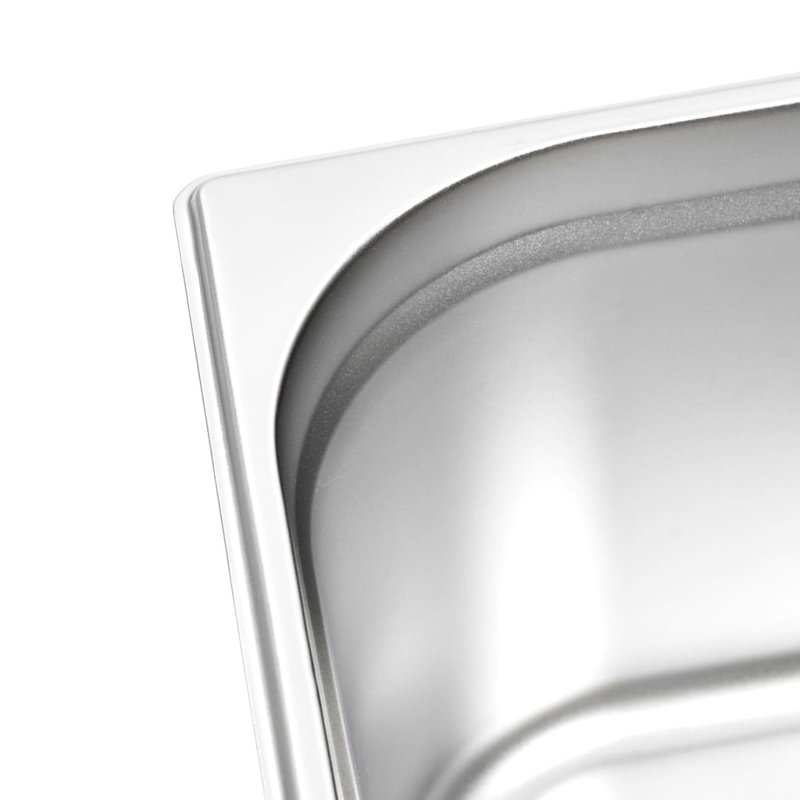 Stainless Steel Pan, 20cm H x 32.5cm W x 26.5cm D