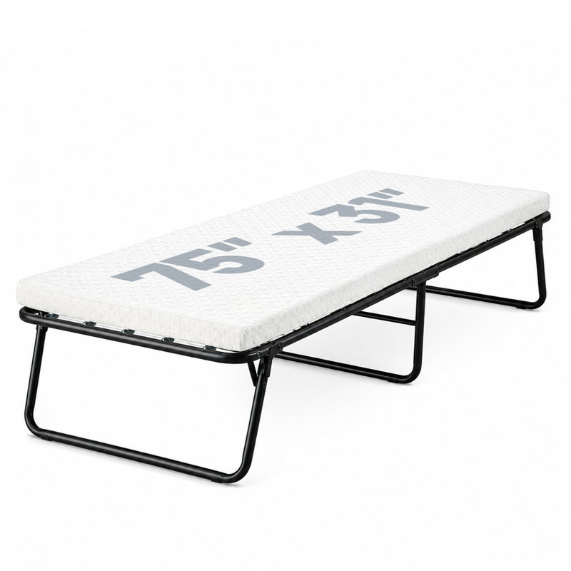 Dunnes 15" Folding Steel Folding Bed, 31" W