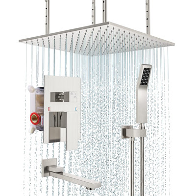 Tub & Shower Faucet with Rough in-Valve
