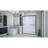 Infinity-Z 74.75" H Framed Sliding Shower Enclosure-25641515-25641518