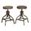 Tabouret de bar pivotant à hauteur réglable Epley