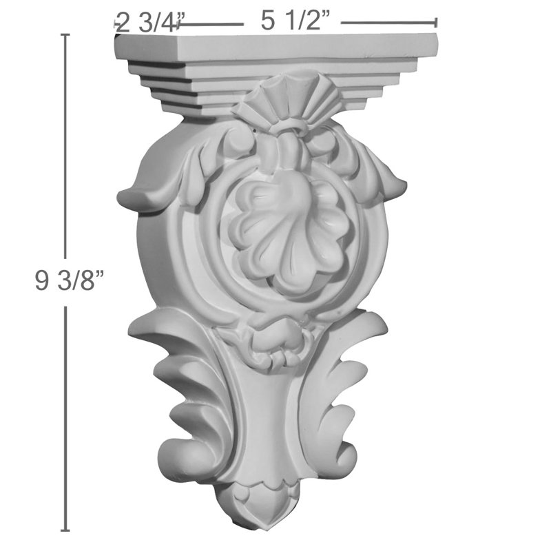 Corbeau à feuilles Royal H 9 3/8 po x l 5 1/2 po x P 2 3/4 po