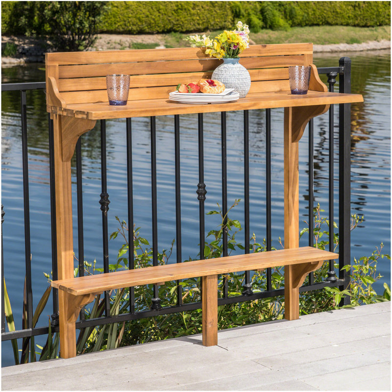 Table de bar en bois
