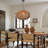Rattan Pendant Lights for Kitchen Island,Globe Rattan Pendant Shade-2035365870